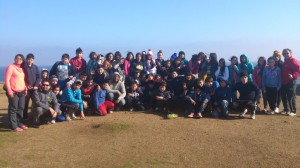 Campamento de Invierno realizado en el Balneario de Pichilemu.